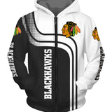 Chicago Blackhawks Hoodies 3D Sweatshirt Pullover Long Sleeve