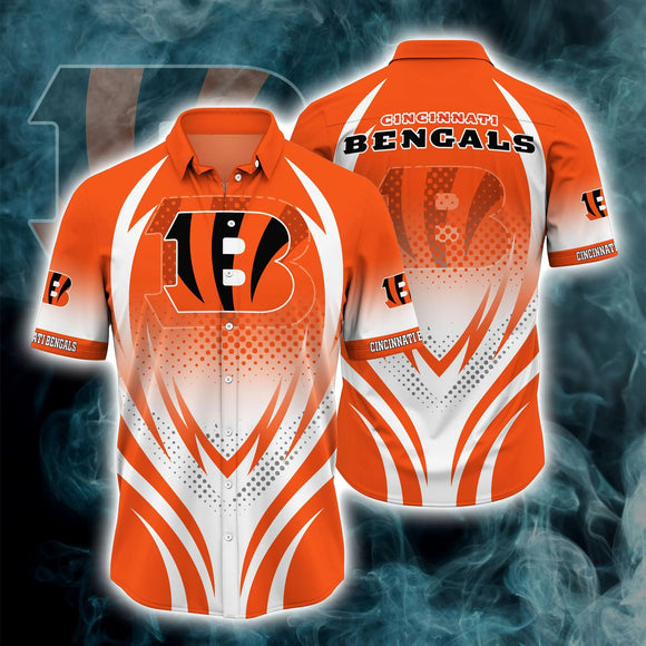 Cincinnati Bengals Button Down Shirt 3D Print H04FS
