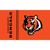 Up To 25% OFF Cincinnati Bengals Flags 3' x 5' For Sale