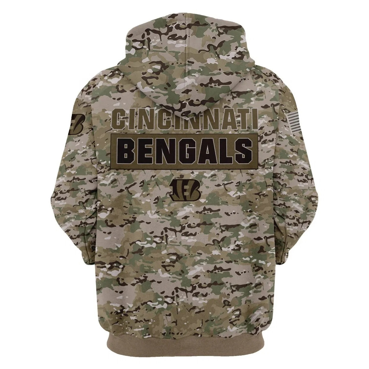 Bengals camo hoodie best sale