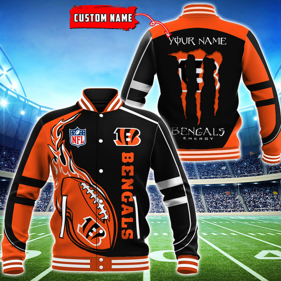 20% OFF Best Cincinnati Bengals Varsity Jackets Custom Name