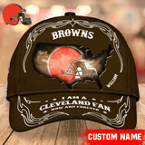 Lowest Price Cleveland Browns Baseball Caps Custom Name