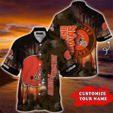 Cleveland Browns Hawaiian Shirt Customize Your Name