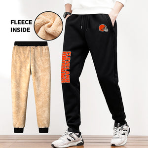 20% OFF Cleveland Browns Jogger Pants Fleece Pants For Men Women
