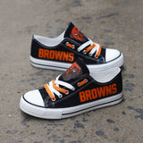 Cleveland Browns Men's Shoes Low Top Canvas Shoes