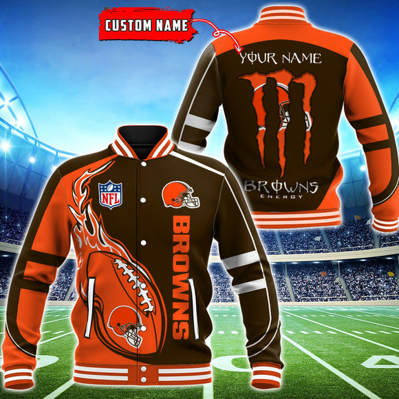 20% OFF Best Cleveland Browns Varsity Jackets Custom Name