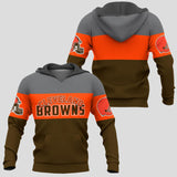20% OFF Cleveland Browns Zip Up Hoodies Extreme Pullover Hoodie 3D