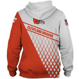 Cleveland Browns Hoodies Cheap 3D Long Sleeve Pullover