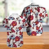Colorado Avalanche Hawaiian Shirt Big Floral Button Up