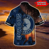 Hot Dallas Cowboys Hawaiian Shirt Customize Your Name