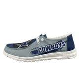 20% OFF Dallas Cowboys Moccasin Slippers - Hey Dude Shoes Style