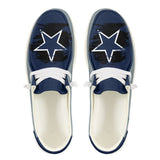 20% OFF Dallas Cowboys Moccasin Slippers - Hey Dude Shoes Style