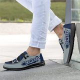 20% OFF Dallas Cowboys Moccasin Slippers - Hey Dude Shoes Style