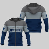 20% OFF Dallas Cowboys Zip Up Hoodies Extreme Pullover Hoodie 3D