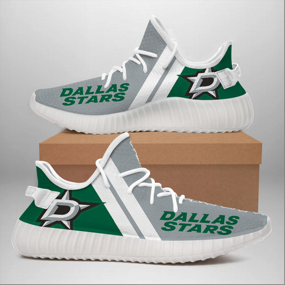 Dallas Stars Sneakers Big Logo Yeezy Shoes