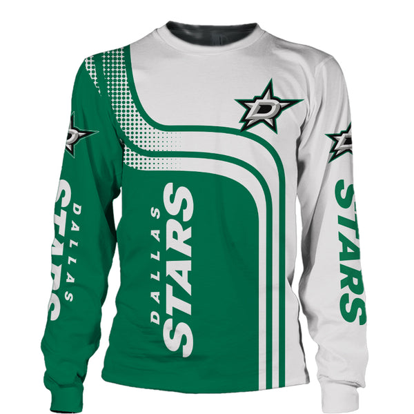 20% SALE OFF Dallas Stars Hoodies 3D Cheap Pullover Long Sleeve