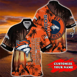 Denver Broncos Hawaiian Shirt Customize Your Name