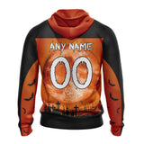 15% OFF Cheap Denver Broncos Hoodies Halloween Custom Name & Number