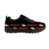 Denver Broncos Sneakers Repeat Print Logo Low Top Shoes