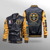 Denver Nuggets Leather Jacket