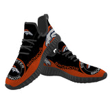 Denver Broncos Sneakers Big Logo Yeezy Shoes