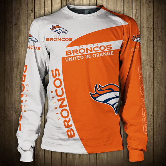 Denver Broncos Sweatshirt 3D Long Sleeve