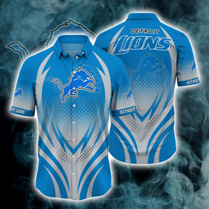 Detroit Lions Button Down Shirt 3D Print H04FS