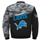 Detroit Lions Camo Jacket