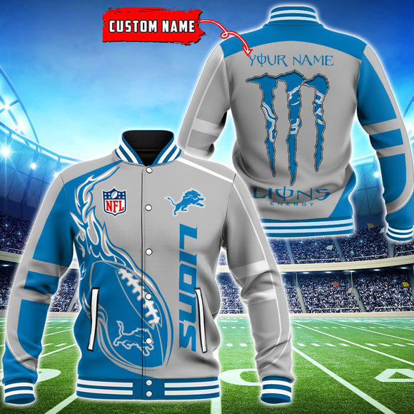 20% OFF Best Detroit Lions Varsity Jackets Custom Name
