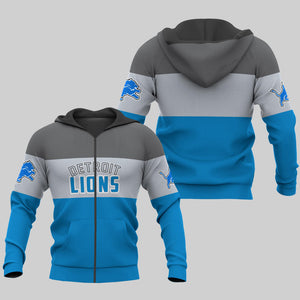 20% OFF Detroit Lions Zip Up Hoodies Extreme Pullover Hoodie 3D