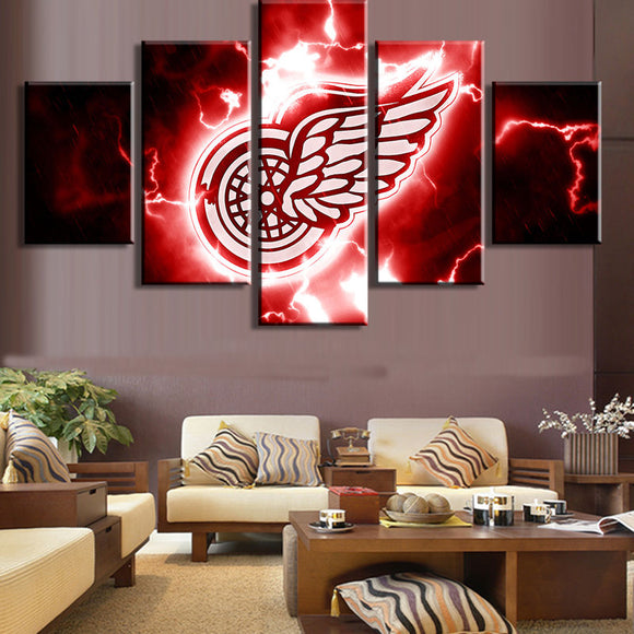 Detroit Red Wings Wall Art Cheap For Living Room Wall Decor