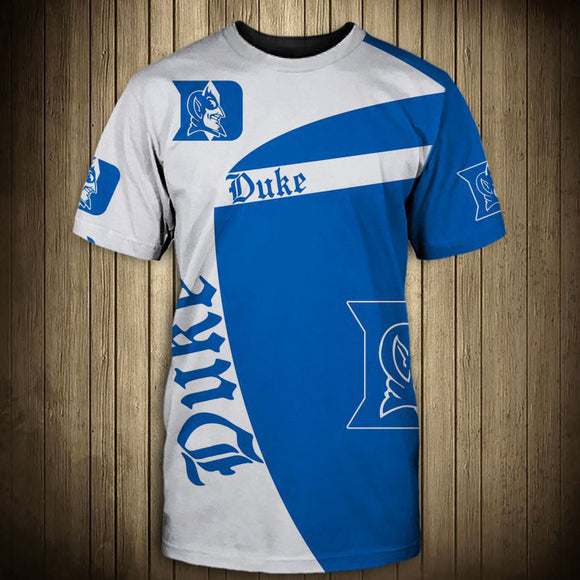 20% SALE OFF Duke Blue Devils T shirt Mens 3D