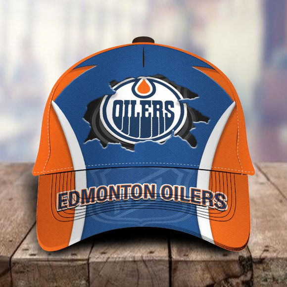 Edmonton Oilers Hats - Adjustable Hat