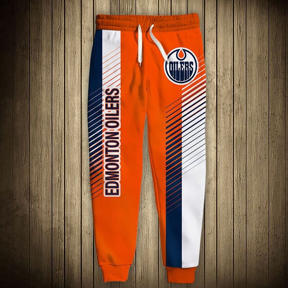 Edmonton Oilers Sweatpants 3D Print