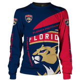 Florida Panthers Sweatshirt 3D Long Sleeve Crew Neck