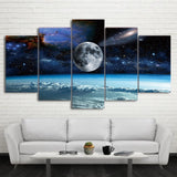 Galaxy Wall Art Outer Space Universe Planet Earth Galaxy Stars