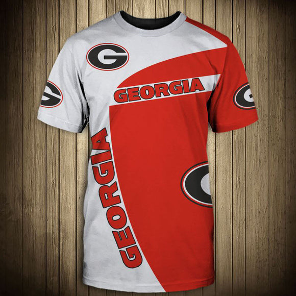 20% SALE OFF Georgia Bulldogs T shirt Mens 3D