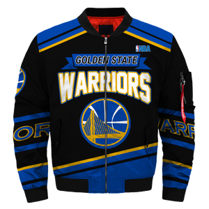 Golden State Warriors Jacket Mens 3D Full Print