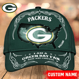 Lowest Price Green Bay Packers Baseball Caps Custom Name