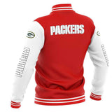 Green Bay Packers Baseball Jacket For Men