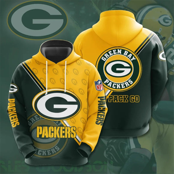 20% OFF Green Bay Packers Hoodie Seal Motifs - Only Today