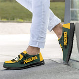20% OFF Green Bay Packers Moccasin Slippers - Hey Dude Shoes Style