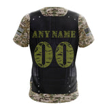 17% OFF Cheap Green Bay Packers t-shirt Camo Custom Name & Number