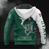 Buy Hawaii Warriors Skull Hoodies - Get 20% OFF Now