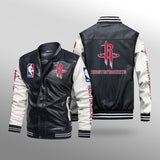 Houston Rockets Leather Jacket