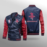 Houston Rockets Leather Jacket