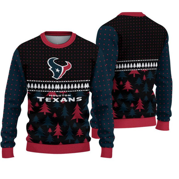Houston Texans Christmas Sweatshirt 3D