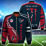 20% OFF Houston Texans Jackets Mens Monter Energy Custom Name