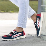 20% OFF Houston Texans Moccasin Slippers - Hey Dude Shoes Style