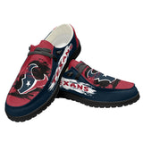 20% OFF Houston Texans Moccasin Slippers - Hey Dude Shoes Style